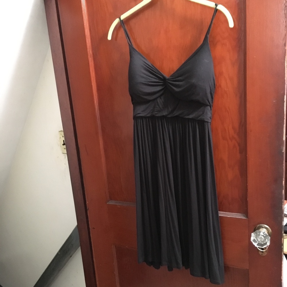 Black Spaghetti Strap Dress